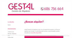 Desktop Screenshot of gestalgestiondealquileres.com