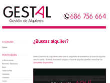 Tablet Screenshot of gestalgestiondealquileres.com